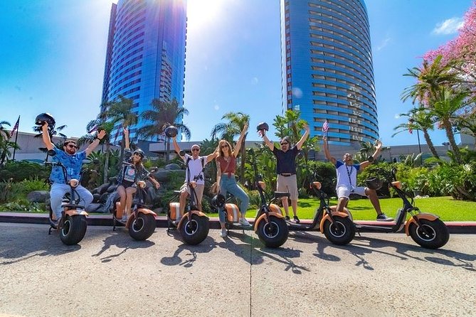 San Diego GPS Guided Scooter Tour: Downtown & Balboa Park Sights - Getting ready at 3918 Mason St (and staying within the rules)