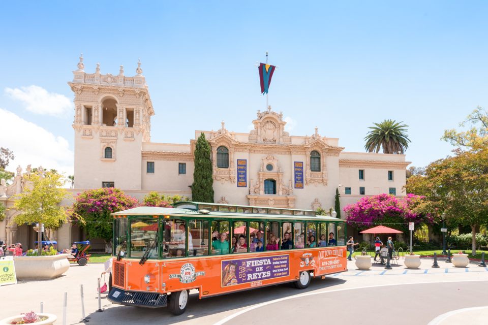 San Diego: Hop-on Hop-off Narrated Trolley Tour - Balboa Park and El Prado: why this part feels calmer