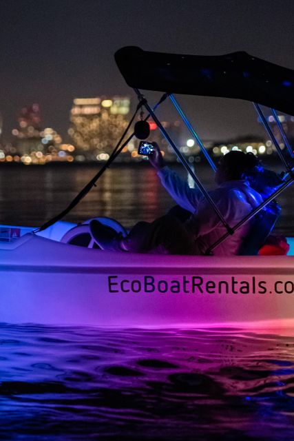 San Diego: Night Date Glow Pedal Boat with Downtown Views - Practical Tips: How to Make Your Glow Boat Night Go Smoothly