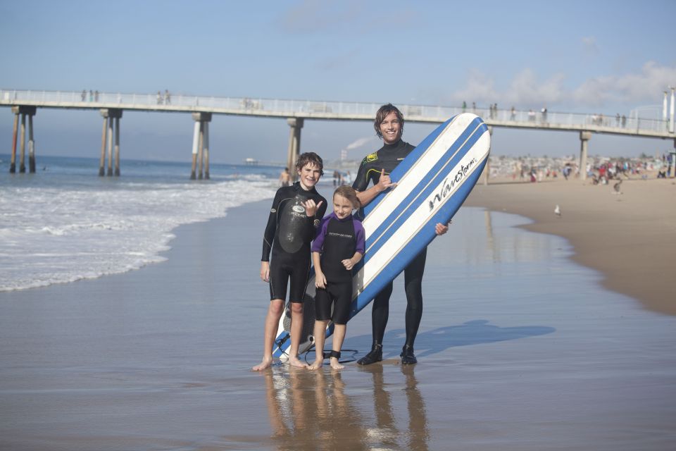 San Diego: Private Group Surf Lesson - Before you paddle: wetsuit skills and beach footwork