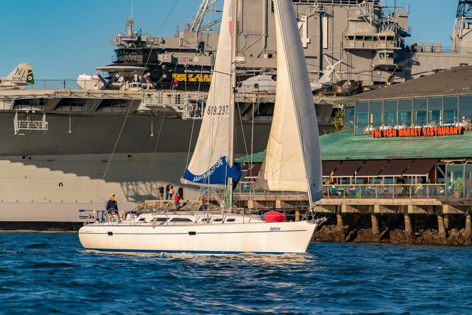 San Diego: Relax on a Morning, Day or Sunset Luxury Sail - Coronado Island and the Point Loma Lighthouse Angle