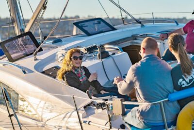 San Diego: Relax on a Morning, Day or Sunset Luxury Sail - San Diego Bay Sights: Maritime Museum, USS Midway, and Downtown Views