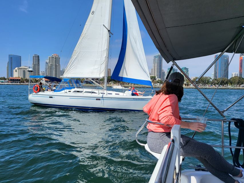 San Diego: San Diego Bay Sunset & Daytime Sailing Experience - North Island Coronado Naval Station: The Harbor’s Real-World Edge