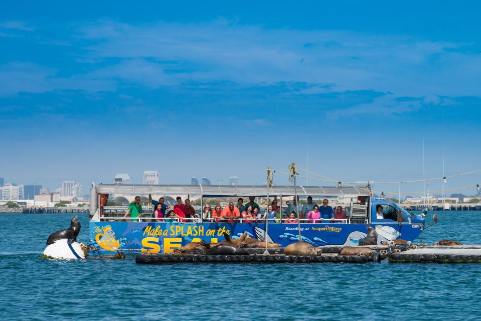 San Diego: SEAL City Tour by Amphibious Bus - San Diego Bay, from streets to sea in one shot
