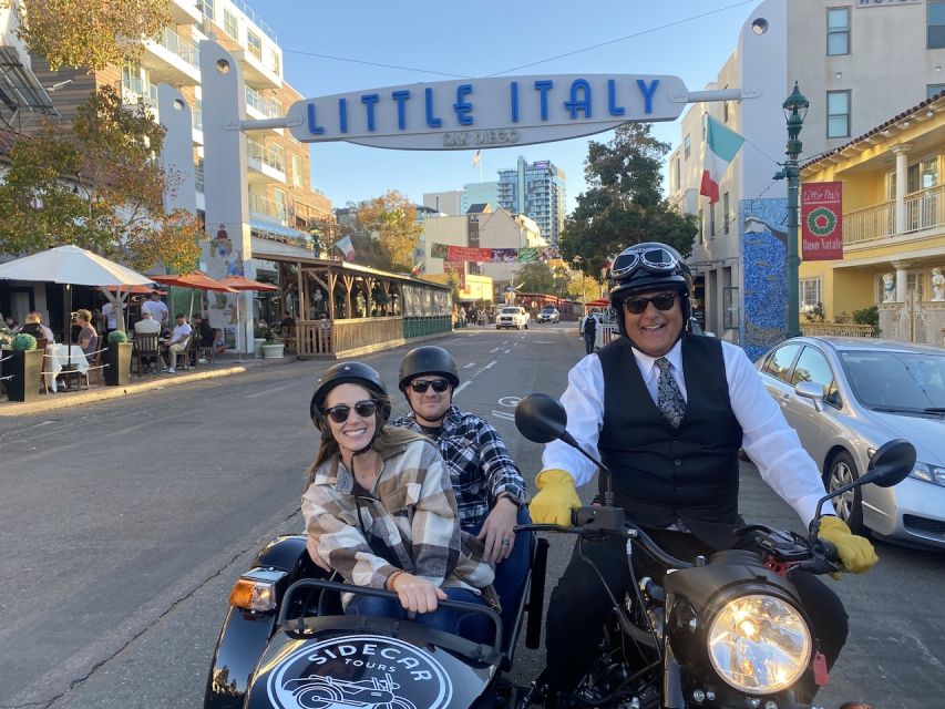San Diego: Sidecar Wine Tasting Tour - Riding in the open sidecar: what to expect day-of