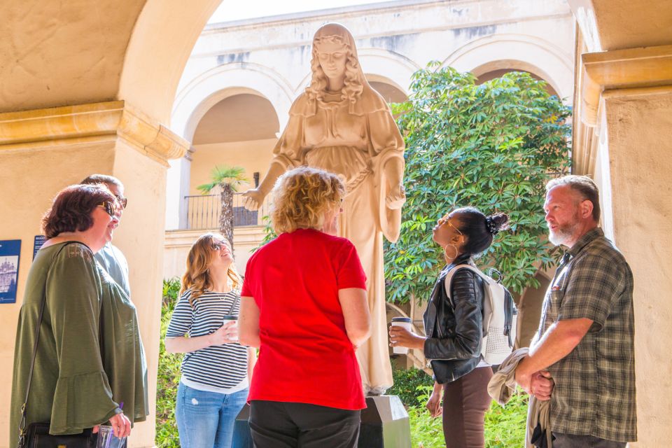 San Diego Walking Tour: Balboa Park with a Local Guide - Old Globe Theater and The Prado: architecture details you’d otherwise miss