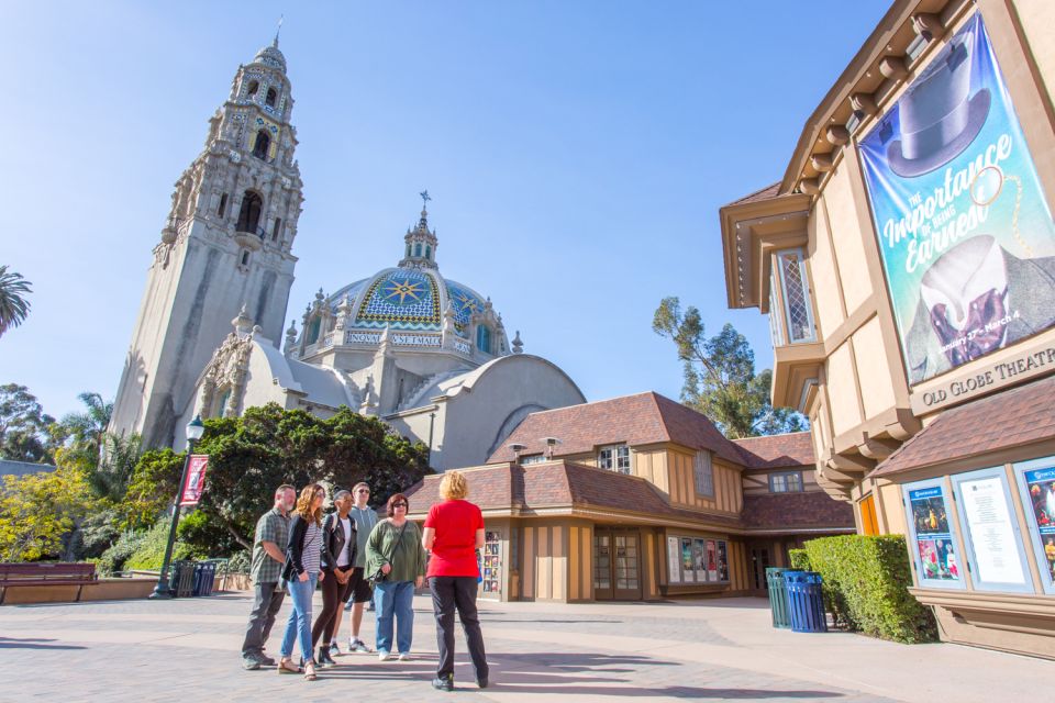 San Diego Walking Tour: Balboa Park with a Local Guide - Finding the meeting point: 698 El Prado and the three-stature trick