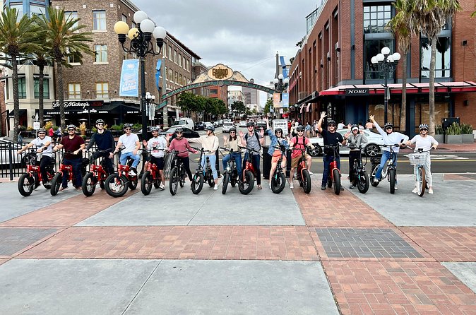 The Early Bird Guided E-Bike Tour in San Diego - Little Italy and Broadway return: the city feels human again