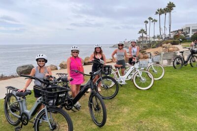 The Mount Soledad E-Bike Tour - La Jolla Village Square to La Jolla Scenic Drive North: built for quick orientation