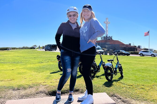 The Mount Soledad E-Bike Tour - Museum, La Valencia, and restaurant photo stops: what to expect without assuming tickets