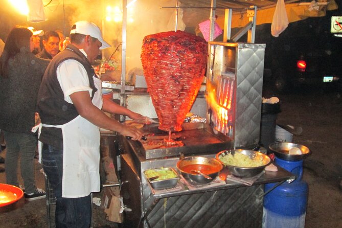 Tijuana Walking Street Food Tour for Foodies - Food Stops that add up: 5 tastings plus dessert