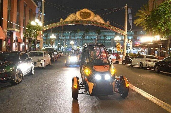 Viator Exclusive GoCar After Dark: Self-Guided Tour of Gaslamp and Balboa Park - Gaslamp Quarter after dark: city lights with less planning stress