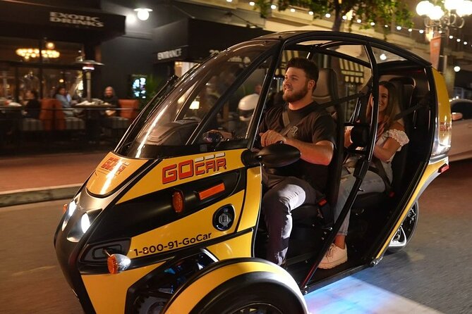 Viator Exclusive GoCar After Dark: Self-Guided Tour of Gaslamp and Balboa Park - Convention Center lights and Seaport Village: easy breaks for photos and snacks